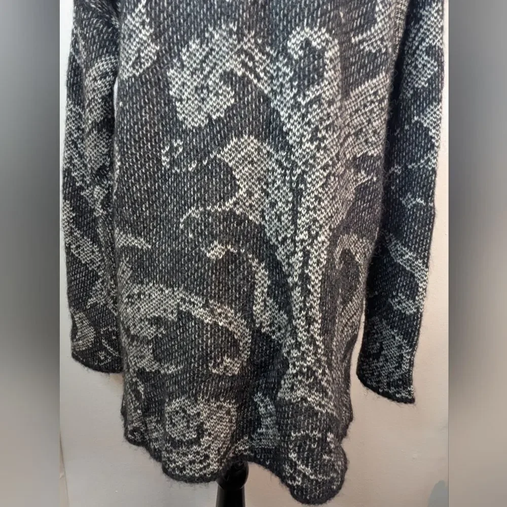Peruvian Connection Alpaca Preppy Academia Travel Lagenlook Cozycore Sweater XS